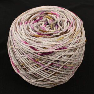 Mineville Wool Project Super Sock Yarn Superwash Merino Nylon Blend Delphinus